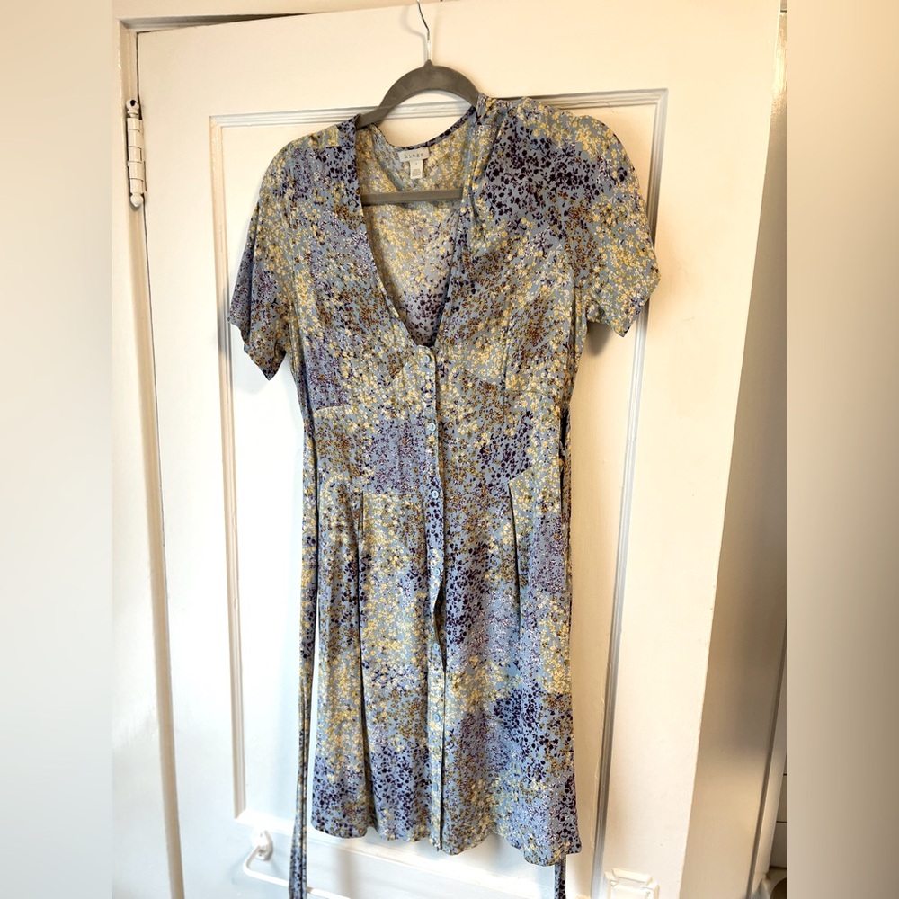 HINGE - Mini Slip Dress Floral